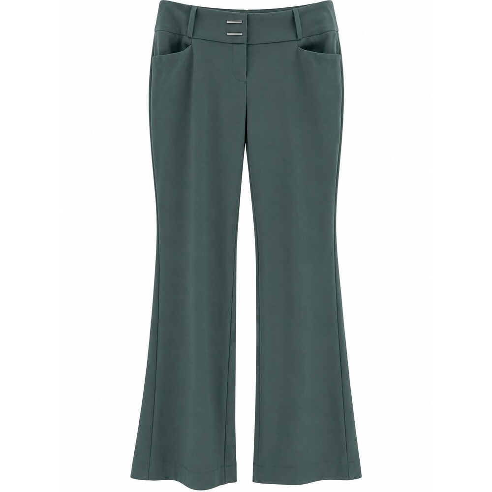 Women's The Limited Scadal Collection Green Flare leg Liv Pant Size 4R